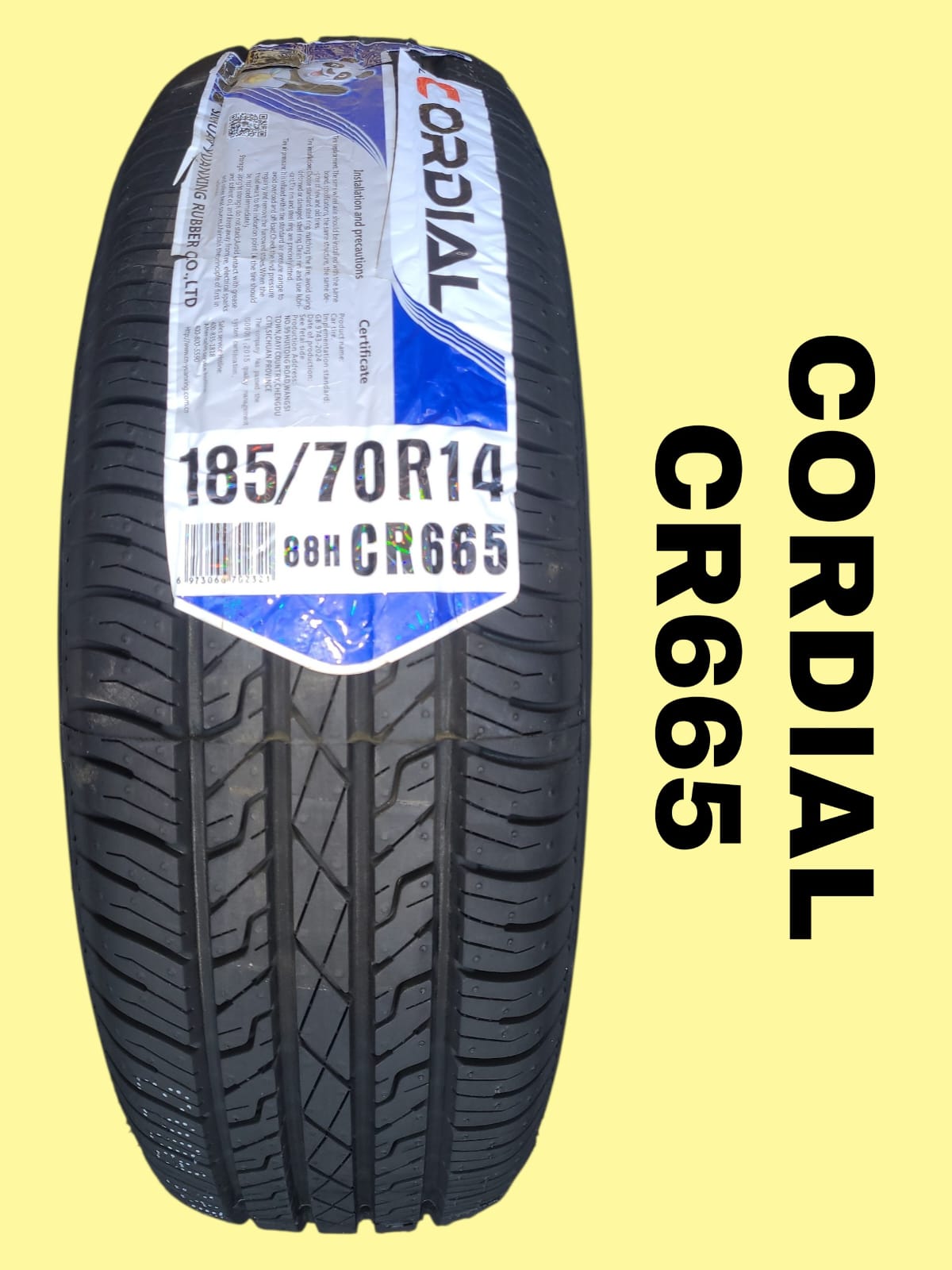 LLANTA CORDIAL "CR665" H/T 205/55 R16 94V XL TW340 TL
