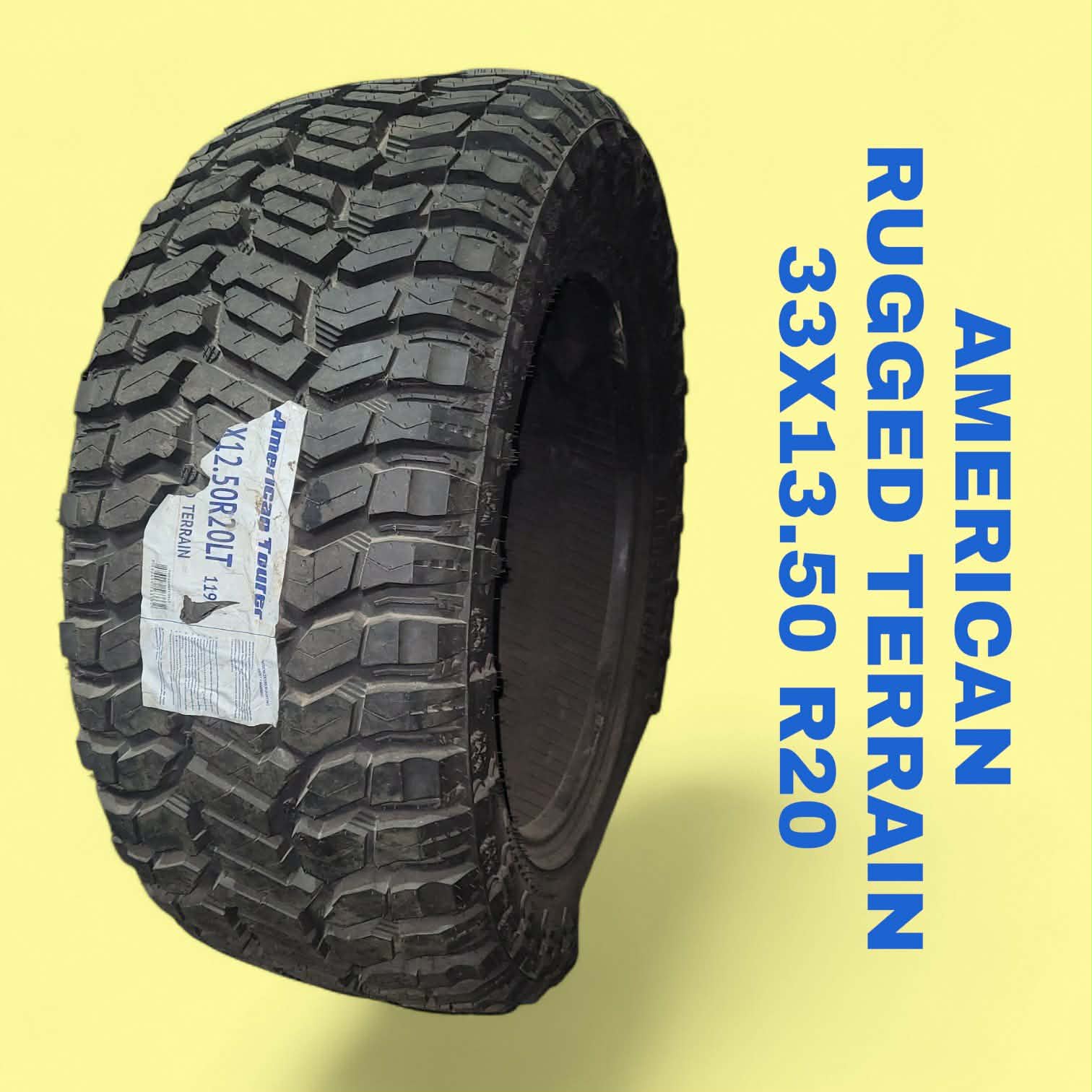 LLANTA AMERICAN "RUGGED TERRAIN" 33X12.50 R20 119Q TL