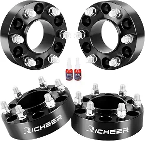 DESPLAZADOR HCW RACING NEGRO CON CENTRADOR 6*139.7 - 93.176 2" 80.5 ADH