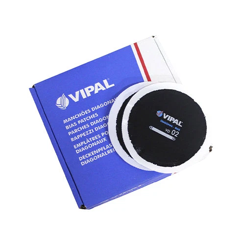 PARCHE  VIPAL "VD-02" DE LONA 80 MM.