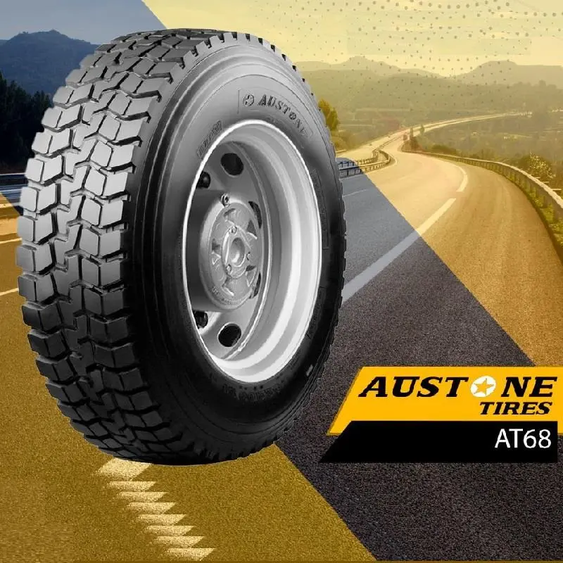 LLANTA AUSTONE "AT68" POSTERIOR FLECHA (ON/OFF)" 9.5 R17.5 18PR 143/141J TD.15.50MM TL