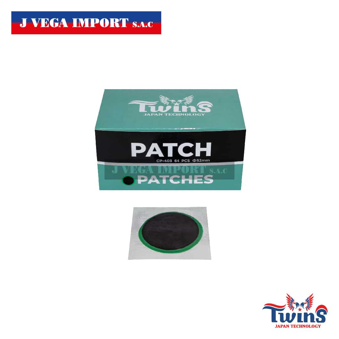 SERVICIO DE PARCHE TWINS "CP-403" SINTETICO VERDE 52 MM.