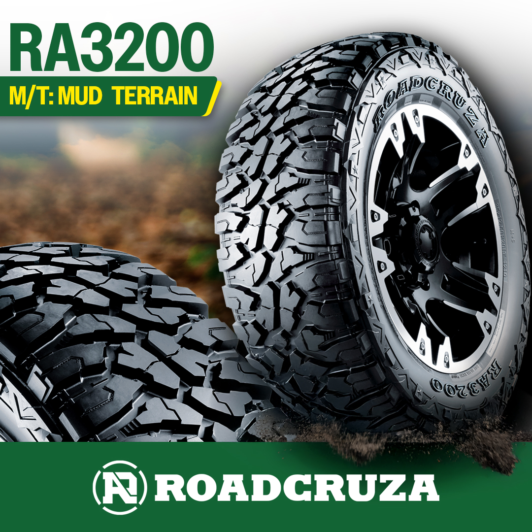 LLANTA ROADCRUZA "RA3200" M/T LT 225/75 R16 10PR 115/112Q OWL TL (LETRA BLANCA)