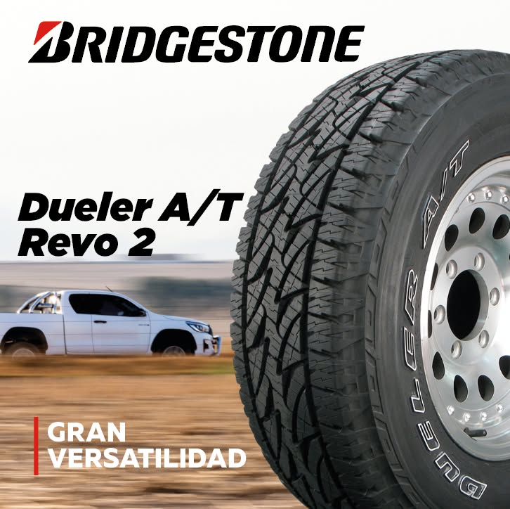 LLANTA BRIGESTONE "DUELER REVO2 696" A/T 265/65 R17 112T TL