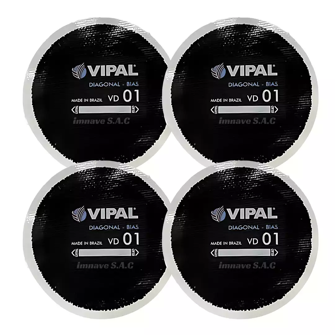 PARCHE VIPAL "VD-01" DE LONA 58MM.