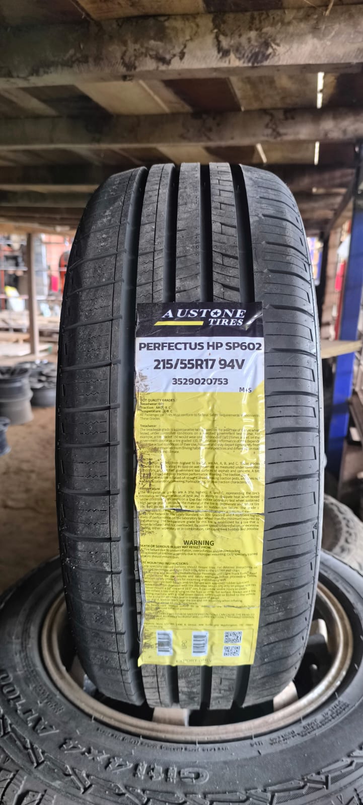 LLANTA AUSTONE "PERFECTUS HP SP-602" H/T 215/65 R16 98H TL THAILANDIA
