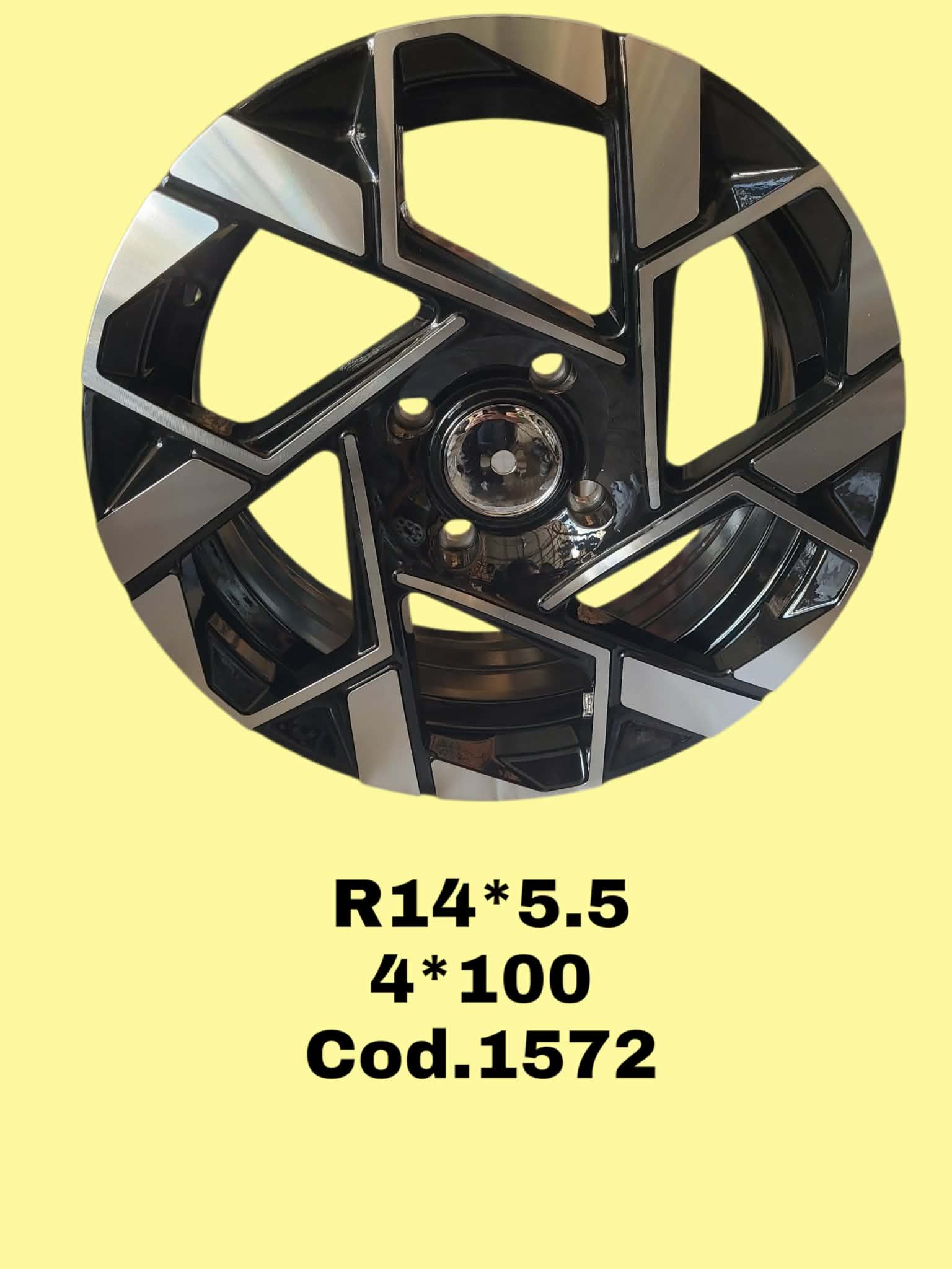 ARO R14 DE ALEACION ROMAX "1572" 14*5.5 4*100 ET 35 CB 73.1 BP