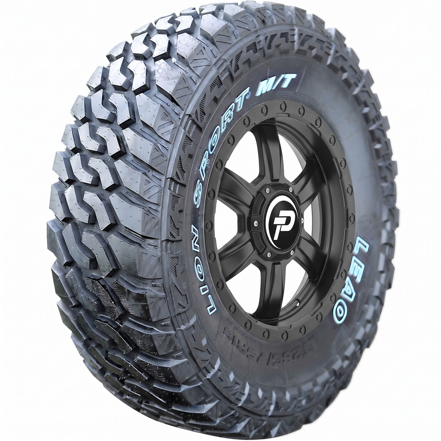 LLANTA LEAO "LION SPORT" M/T LT 265/75 R16 10PR 123/120Q 100 TL (LETRA BLANCA)