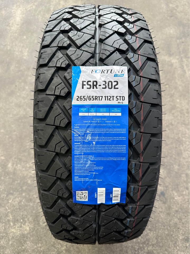 LLANTA FORTUNE "FSR-302" A/T LT 245/75 R16 10PR 120/116Q TL