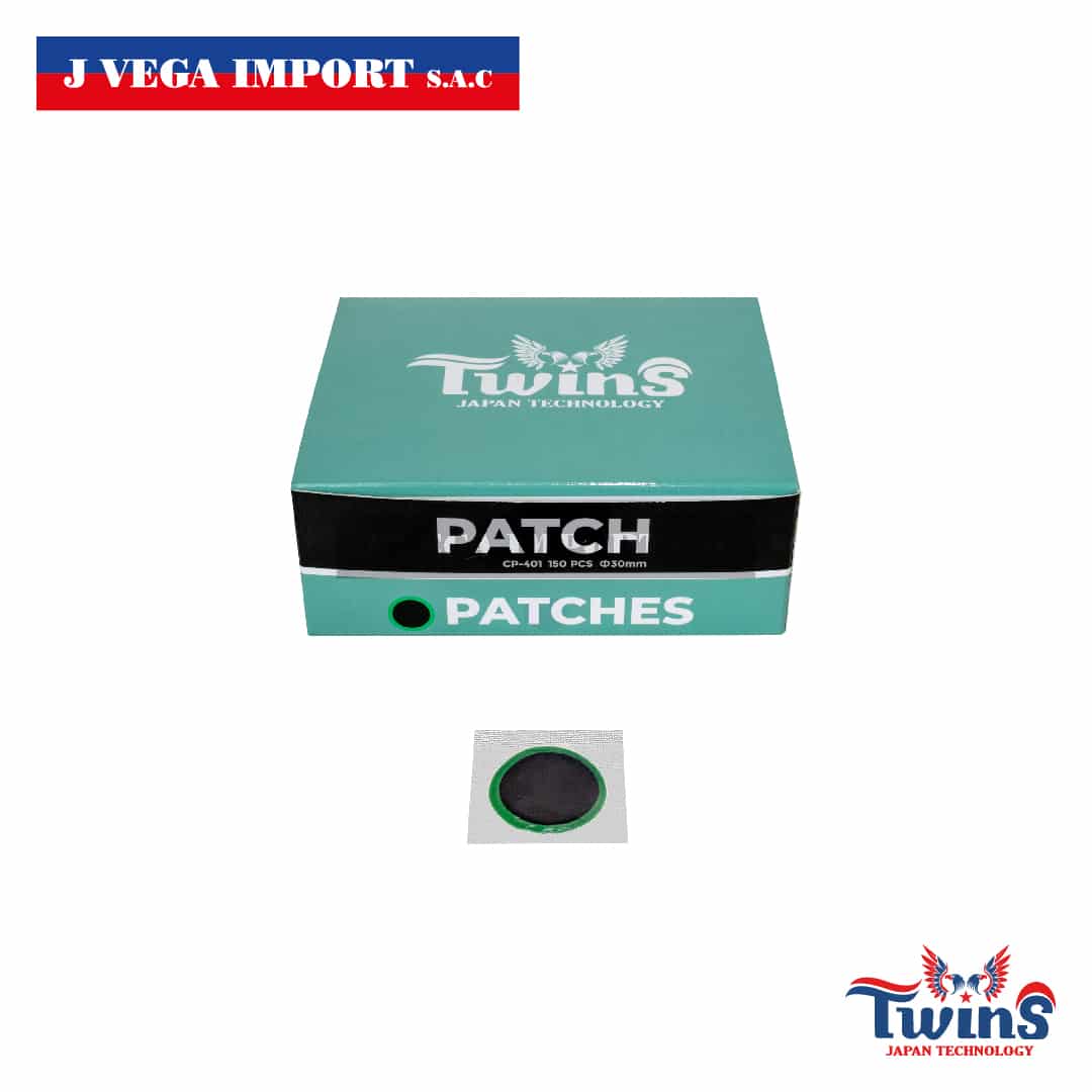 SERVICIO DE PARCHE TWINS SINTETICO VERDE "CP-401" 30 MM.